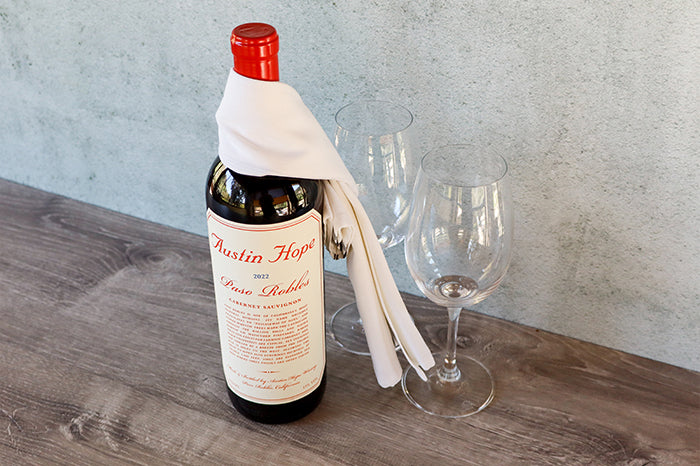 Bottle of Austin Hope Cabernet