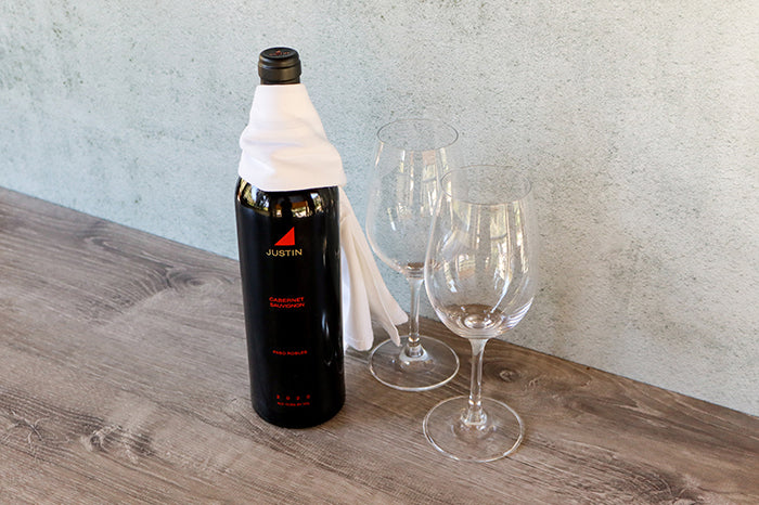 Bottle of Justin Cabernet